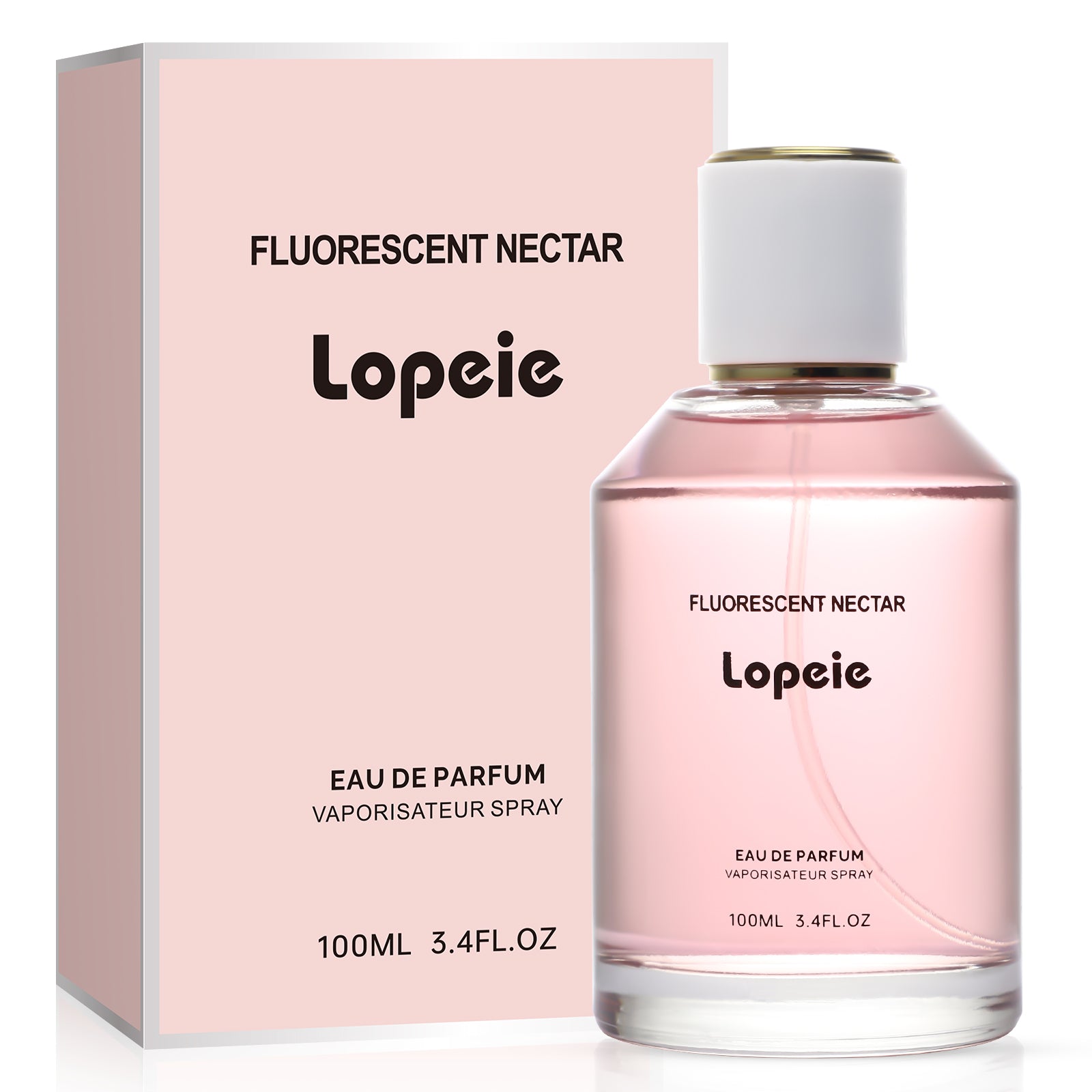Lopeie Fluorescent Nectar Eau de Parfum 3.4FL.OZ | Feminine Jasmine Gardenia Sandalwood Fragrance