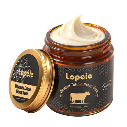 Organic Grass Fed Beef Tallow Moisturizer 4.23oz Unscented and Lavender | Hydrating Cream for Dry Sensitive Skin