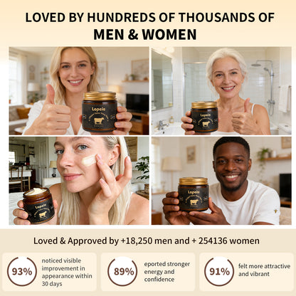 Organic Grass Fed Beef Tallow Moisturizer 4.23oz Unscented and Lavender | Hydrating Cream for Dry Sensitive Skin