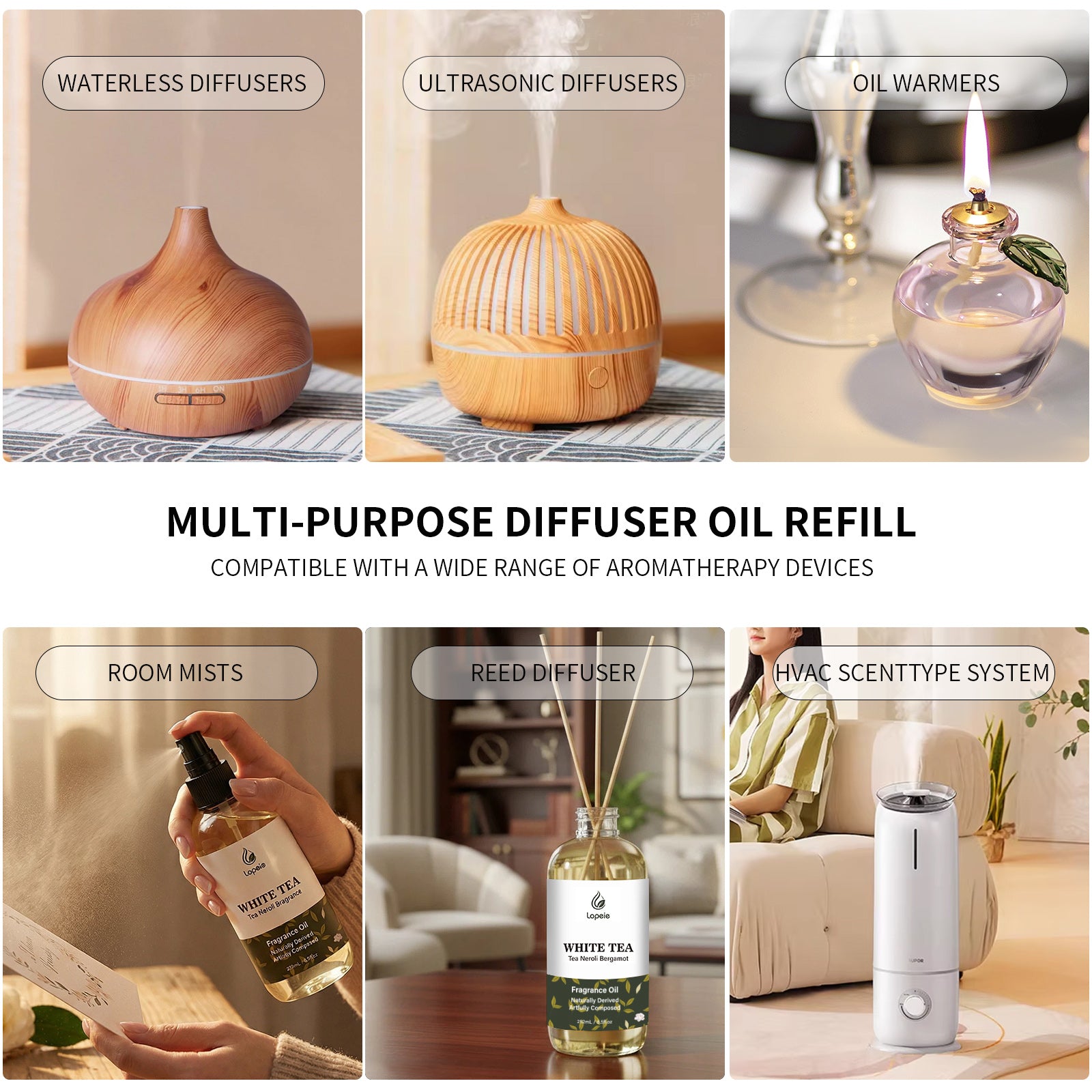 Lopeie Luxury Hotel Fragrance Oil for Home Diffusers & Candle Making