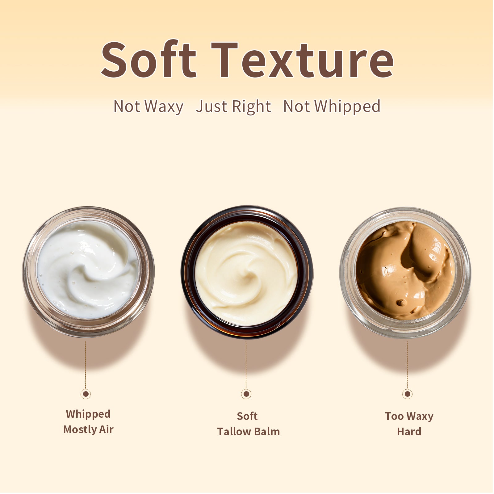 Organic Grass Fed Beef Tallow Moisturizer 4.23oz Unscented and Lavender | Hydrating Cream for Dry Sensitive Skin